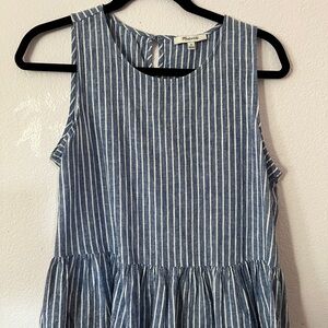 Madewell Striped Sleeveless Top Size M